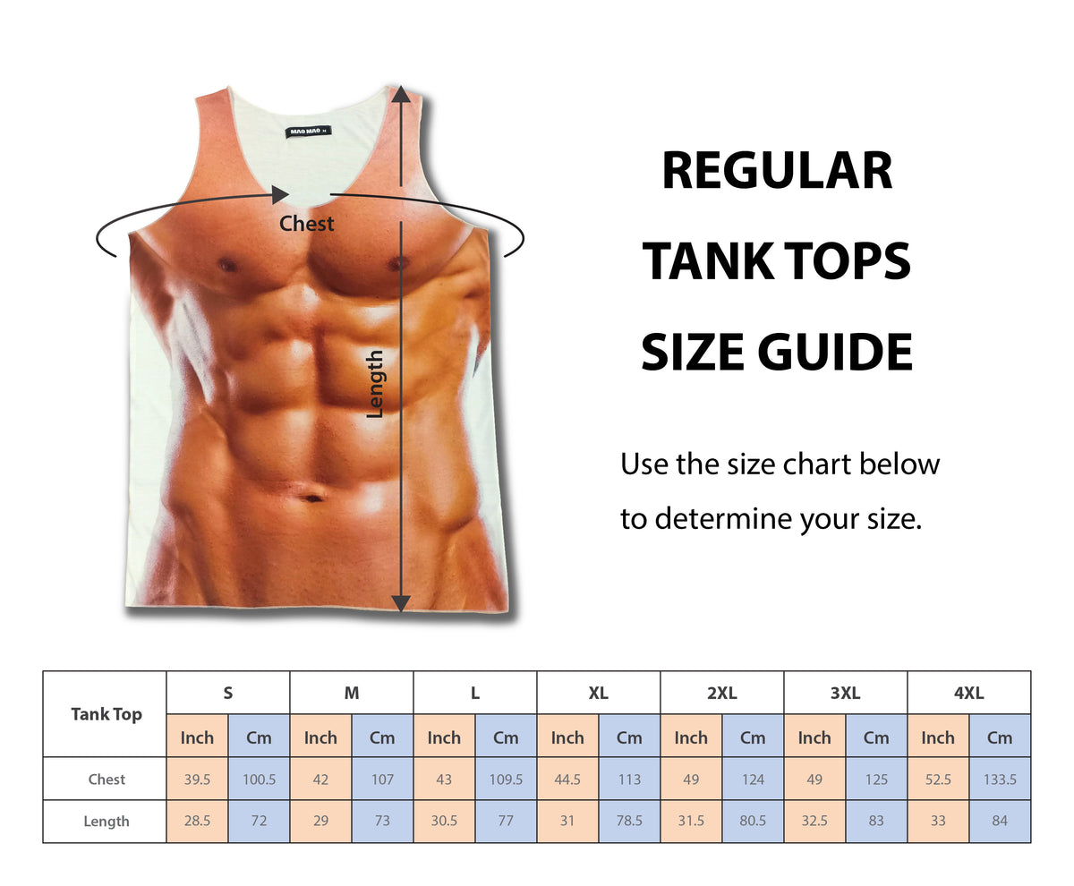 Regular six pack tank tops – MAO MAO
