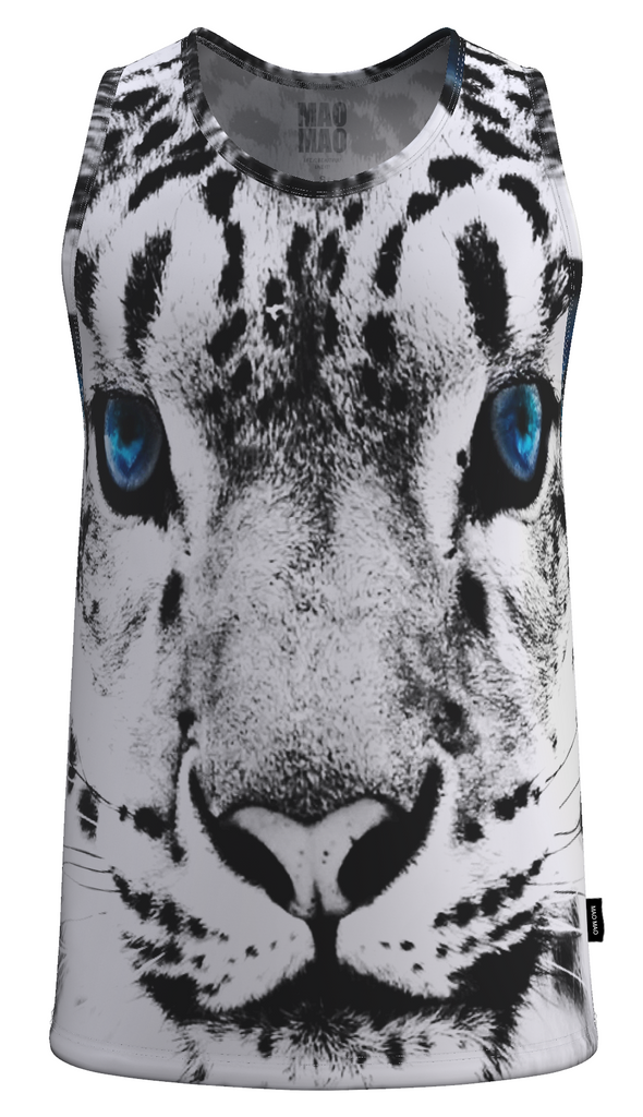 SNOW LEOPARD TANK TOP