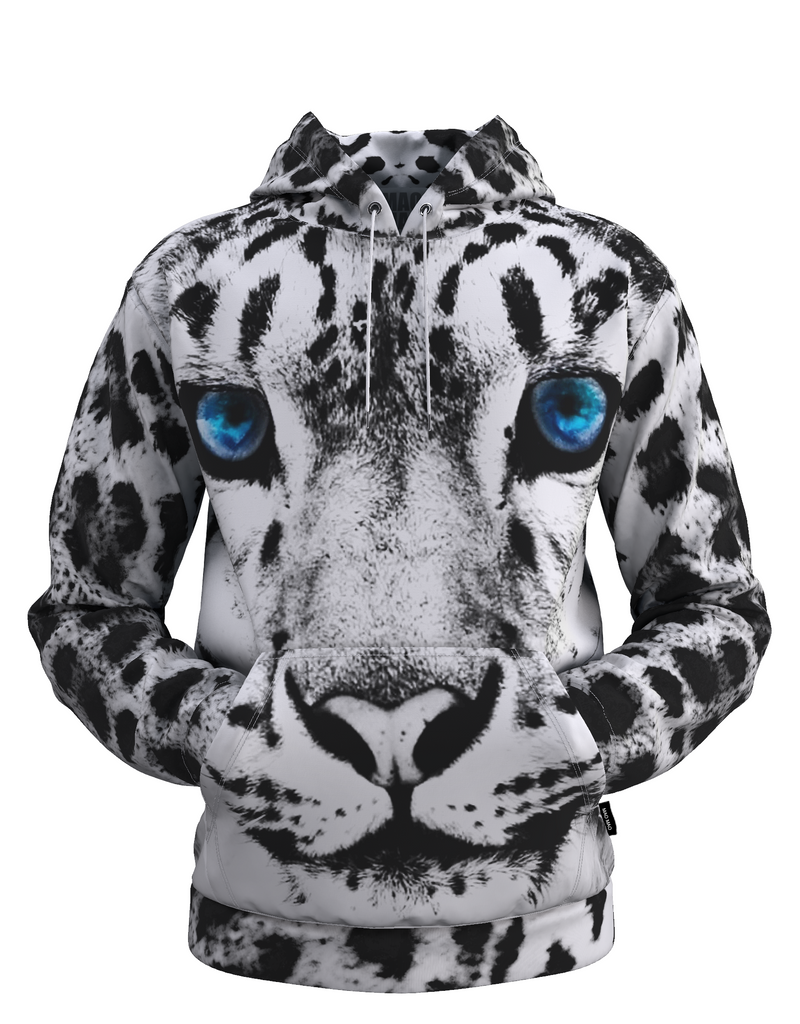 SNOW LEOPARD HOODIE