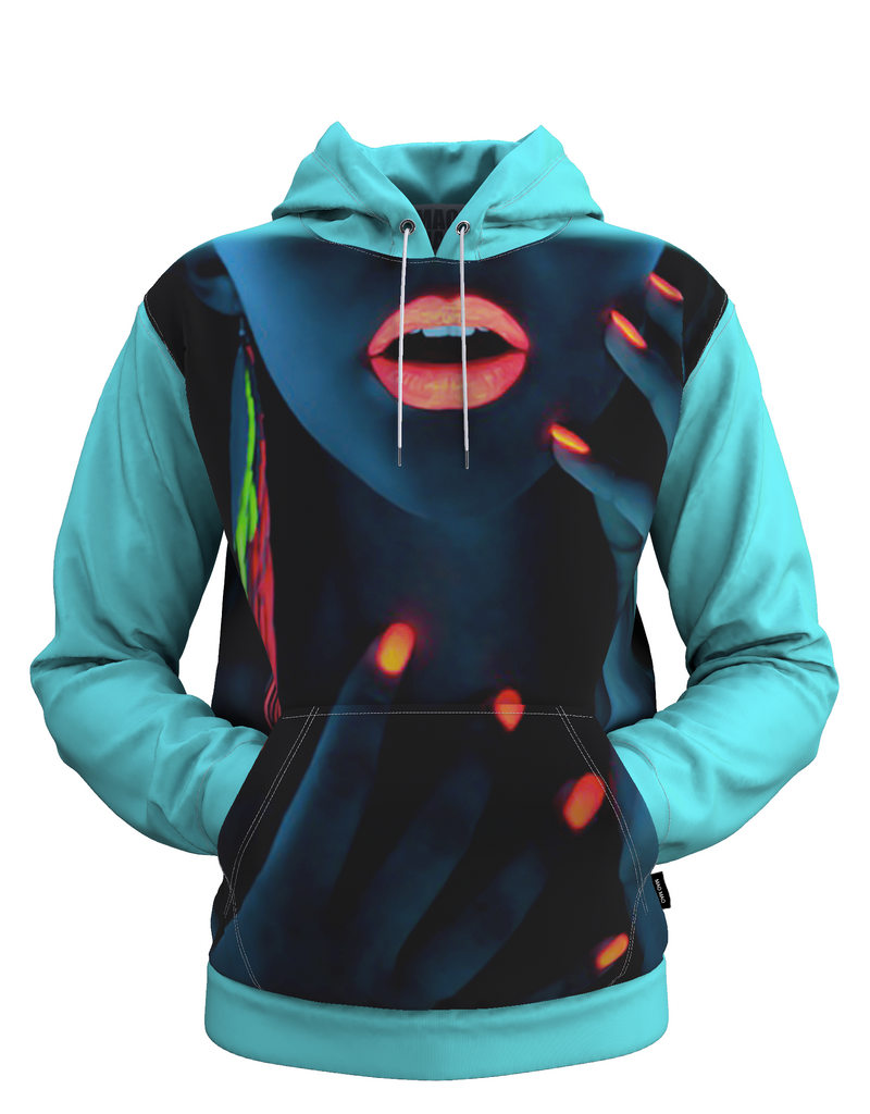 FLUO LIPS HOODIE