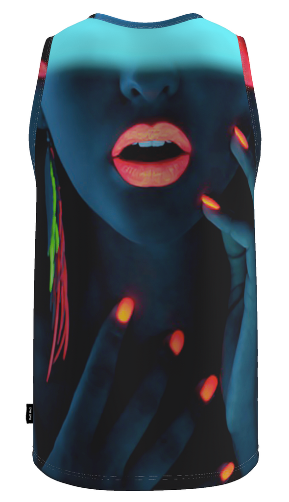 FLUO LIPS TANK TOP