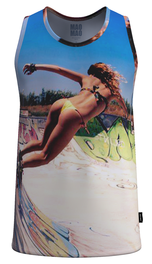 SKATE SEXY GIRL TANK TOP