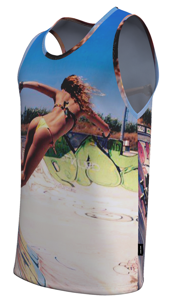 SKATE SEXY GIRL TANK TOP