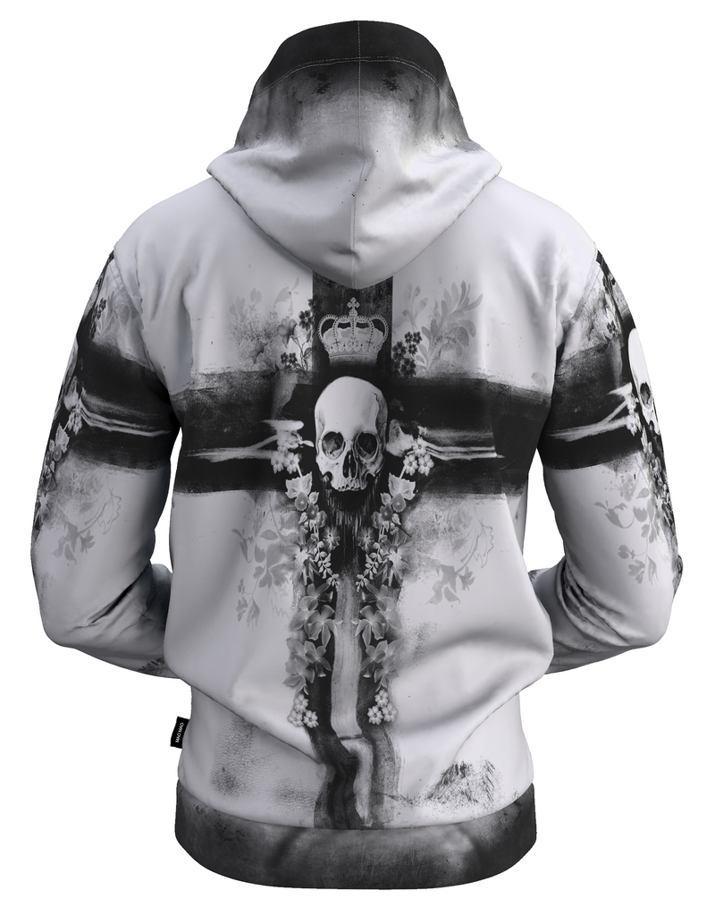 SKULL CROSS HOODIE