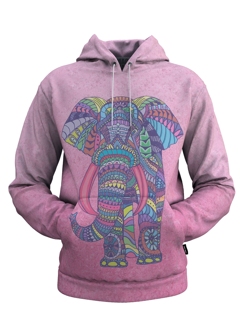 TRIBAL ELEPHANT HOODIE