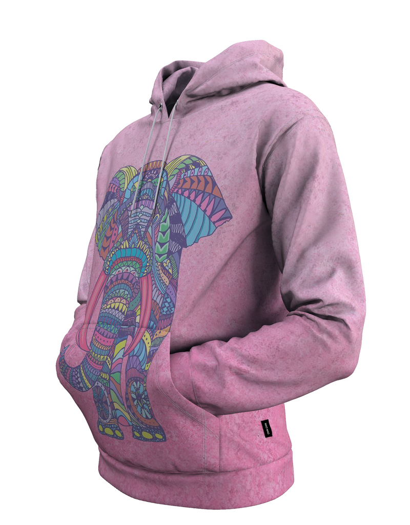 TRIBAL ELEPHANT HOODIE