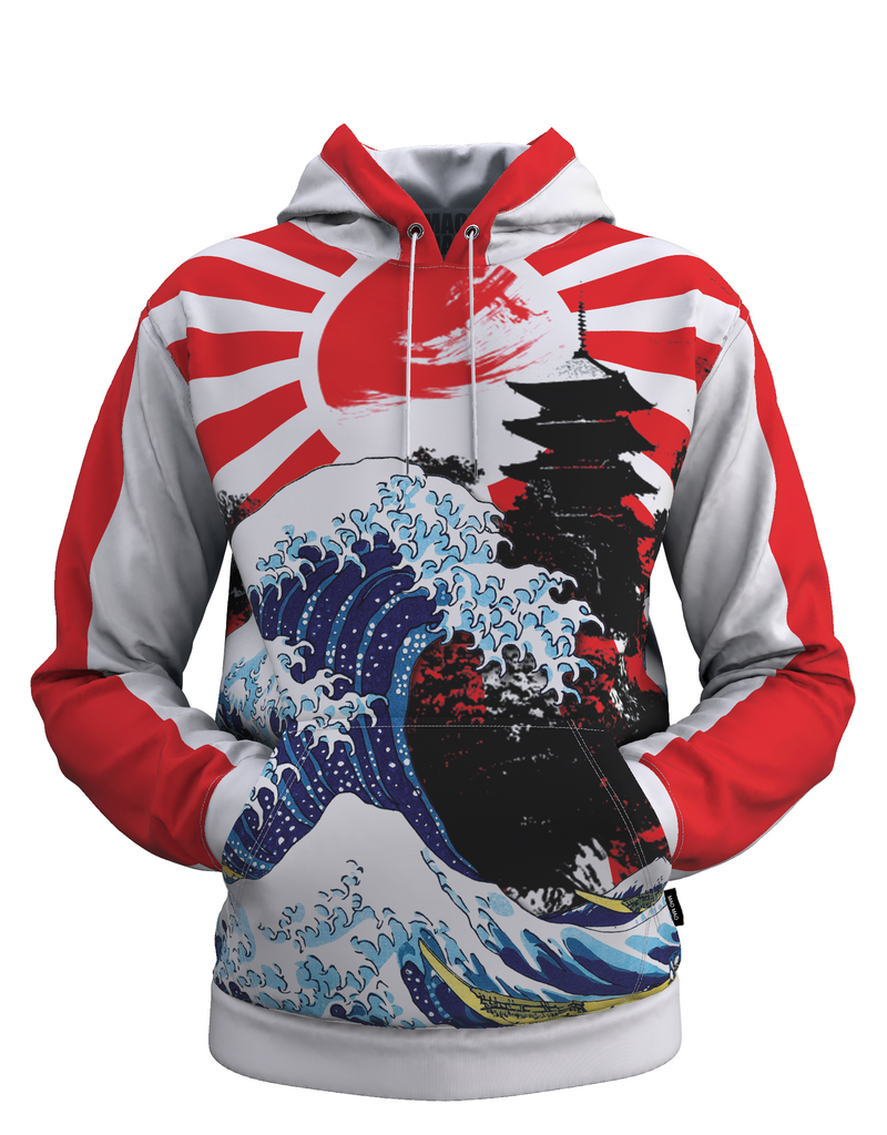 JAPANESE WAVE HOODIE