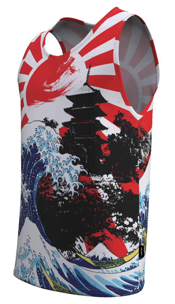JAPANESE WAVE TANK TOP