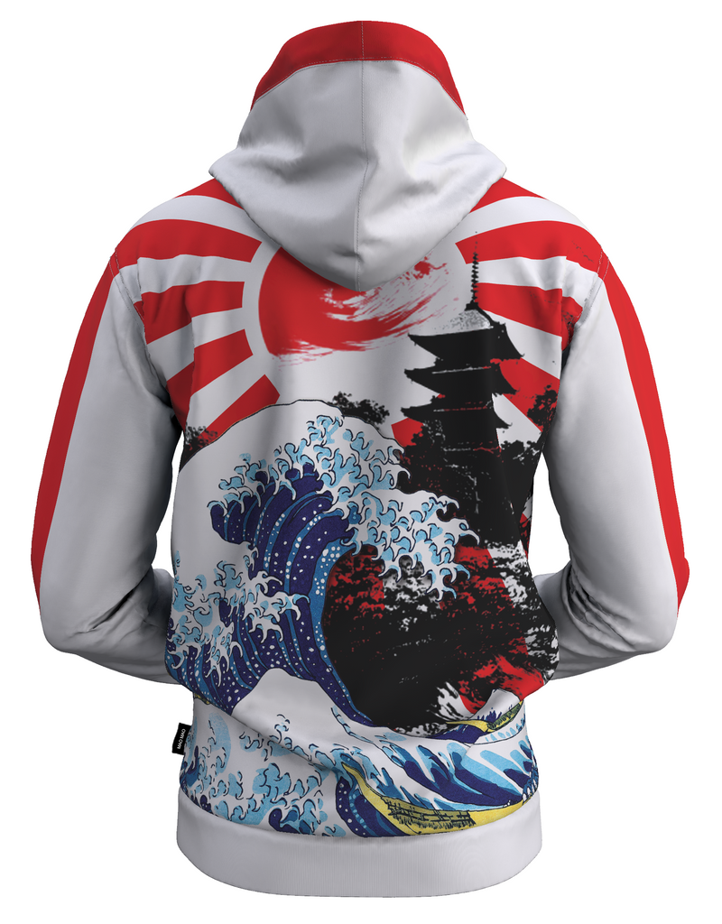 JAPANESE WAVE HOODIE
