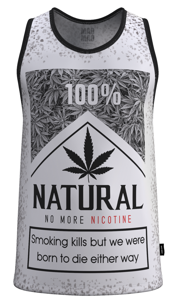 NATURAL WEED TANK TOP