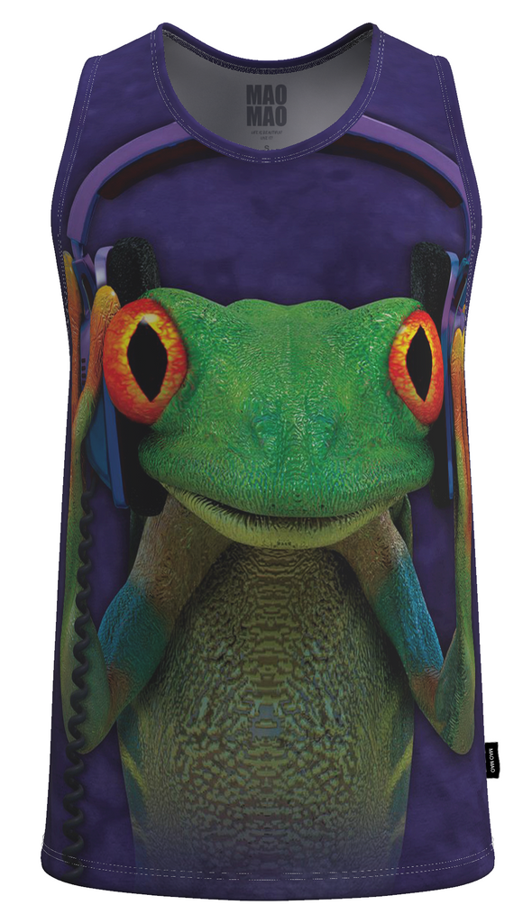 GECKO DJ TANK TOP