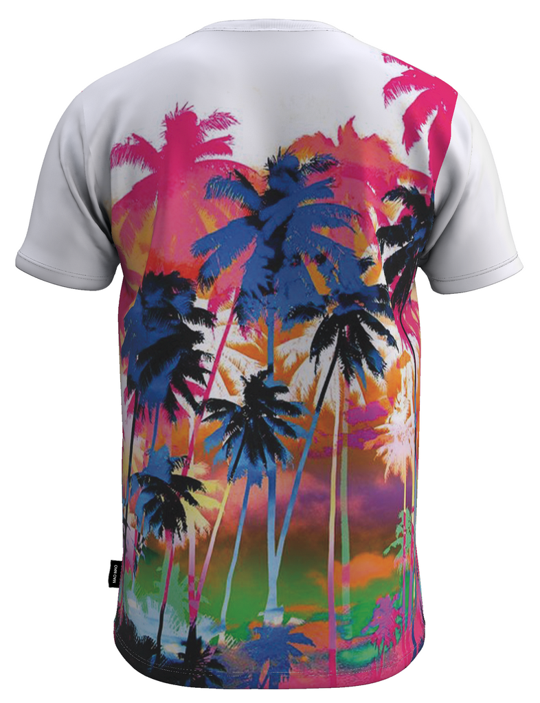 COLORFUL PALM TREES T-SHIRT