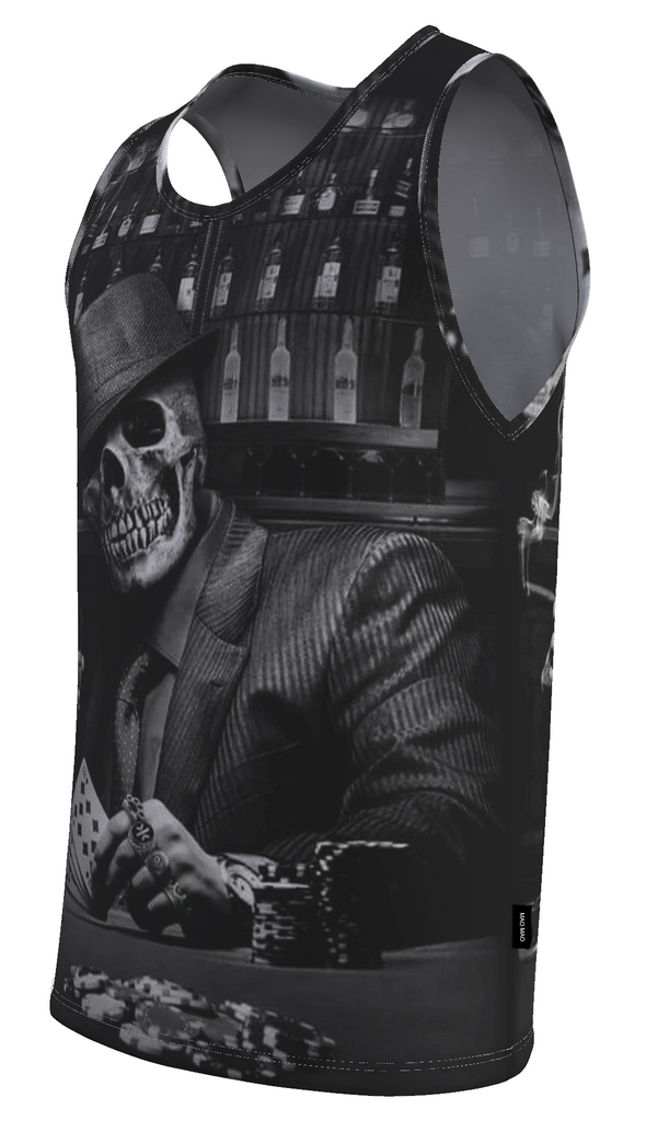 POKER SKULL TANK TOP