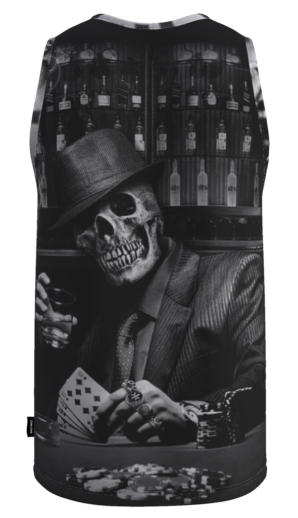 POKER SKULL TANK TOP