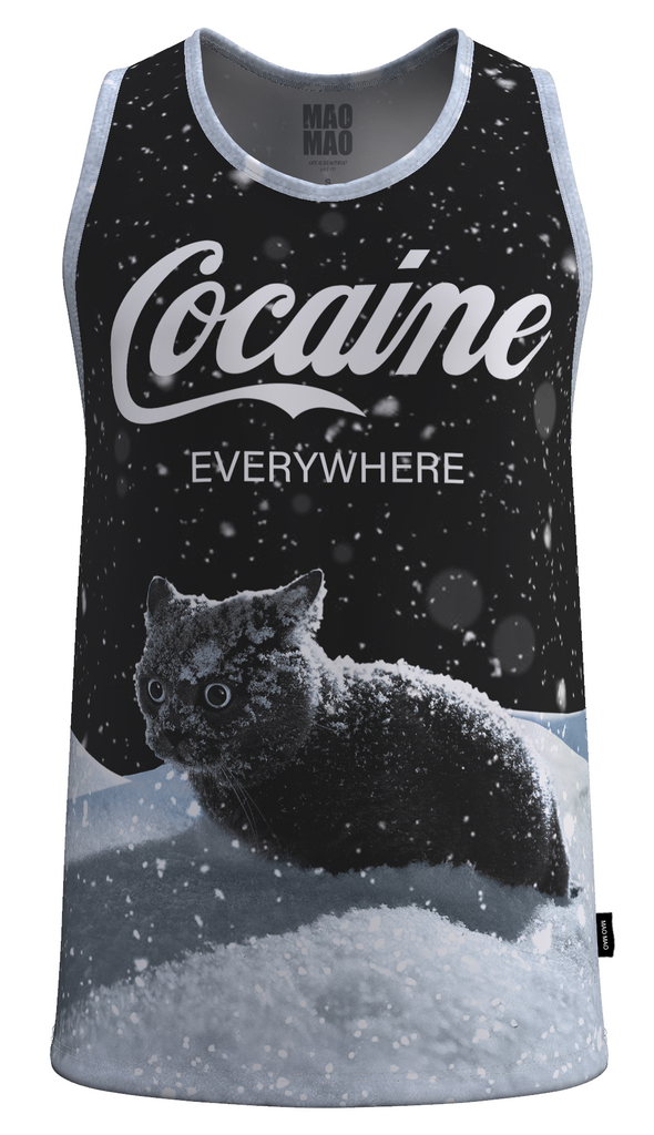 COCAINE CAT TANK TOP