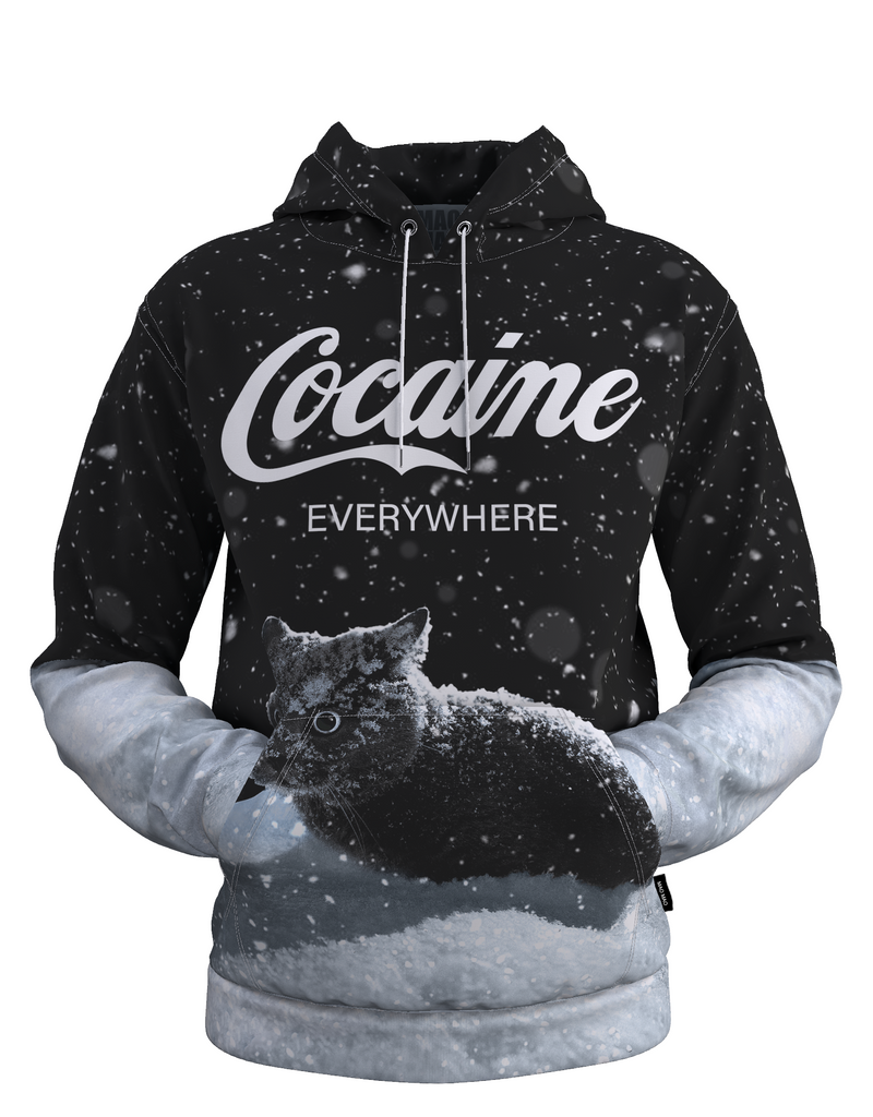 COCAINE CAT HOODIE