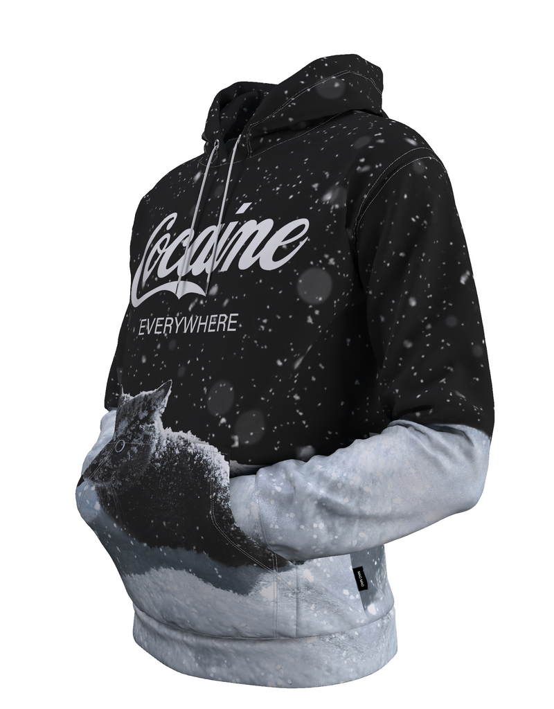 COCAINE CAT HOODIE