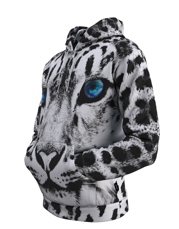 SNOW LEOPARD HOODIE