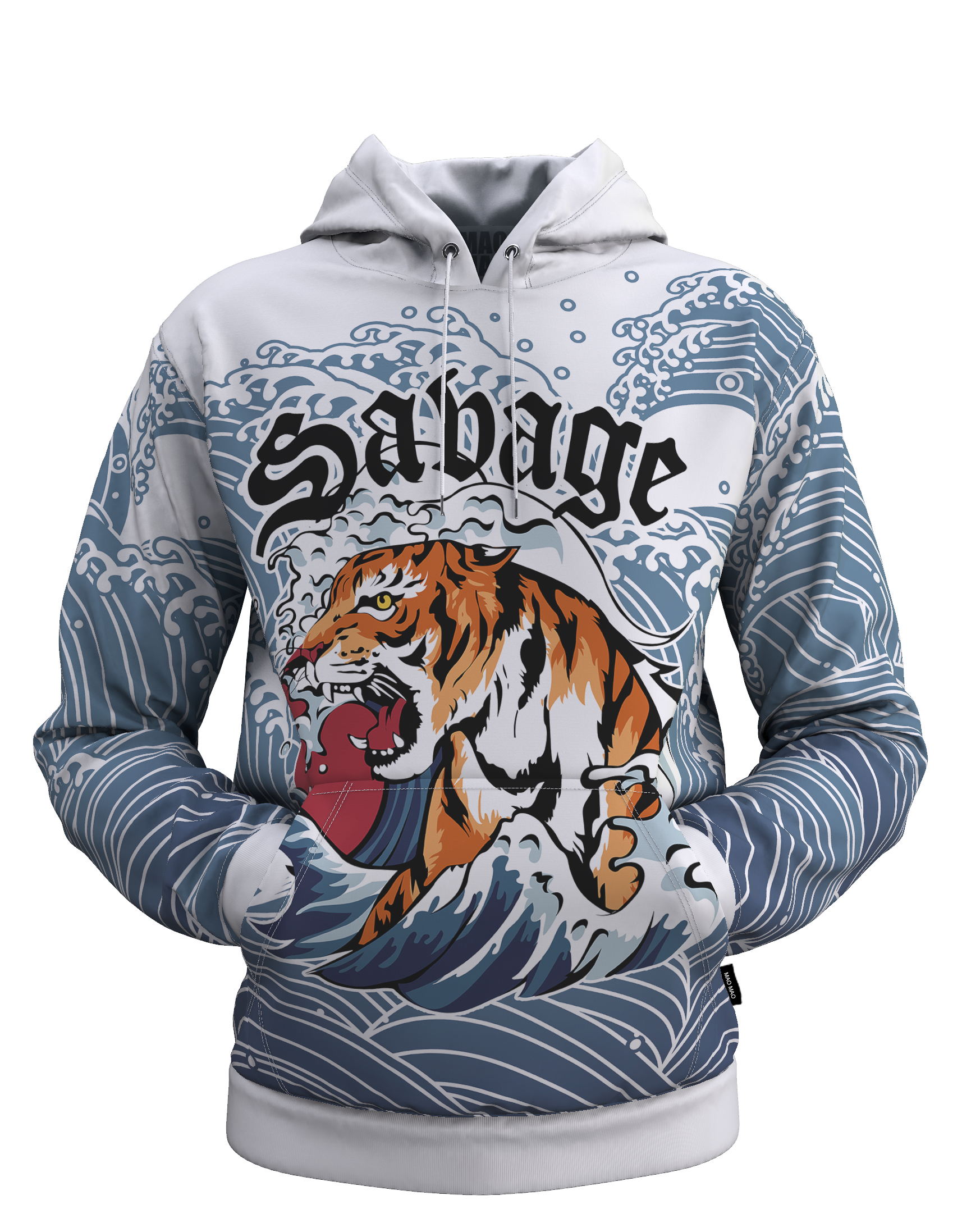 SAVAGE TIGER HOODIE MAO MAO