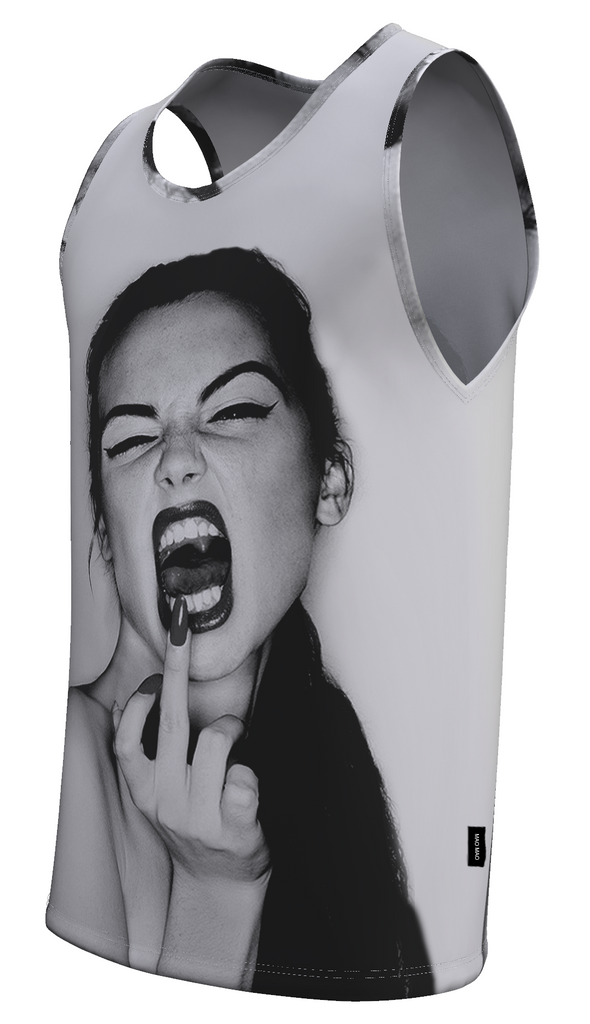MIDDLE FINGER TANK TOP
