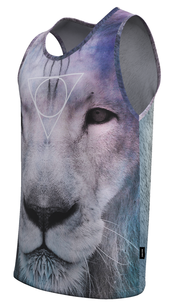 WHITE LION TANK TOP