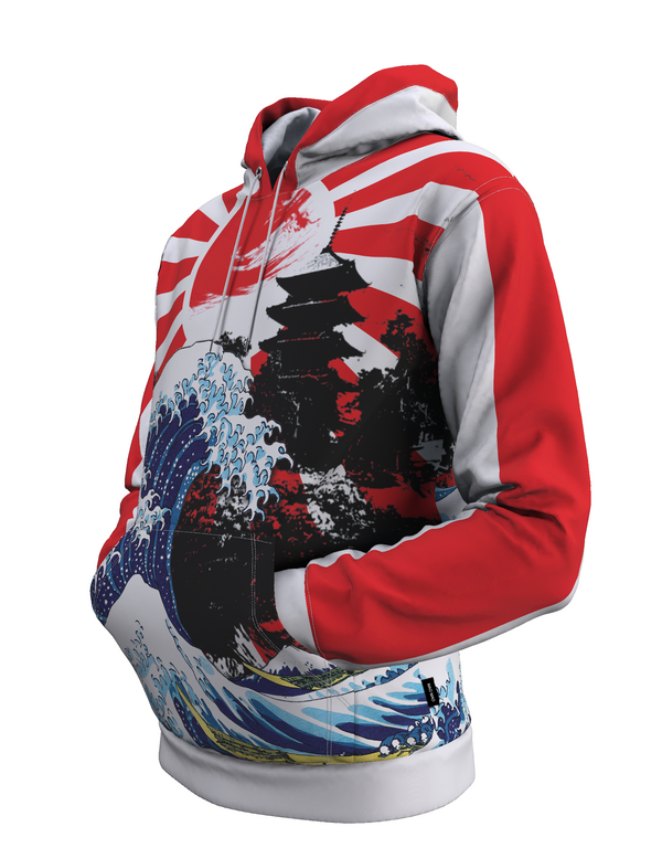 JAPANESE WAVE HOODIE