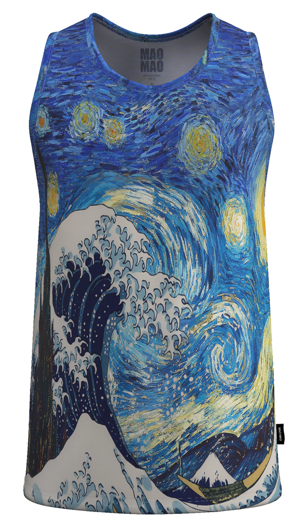 STARRY WAVE TANK TOP