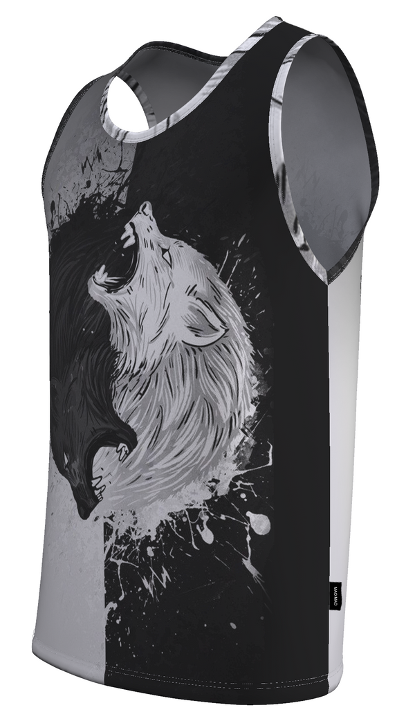 DARK AND LIGHT WOLVES TANK TOP